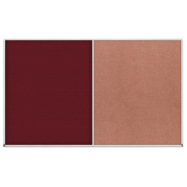 Enclosed Corkboard, 1 Door, 24"x36", 4" Fra